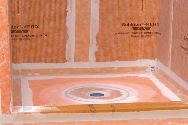 schluter waterproofing system