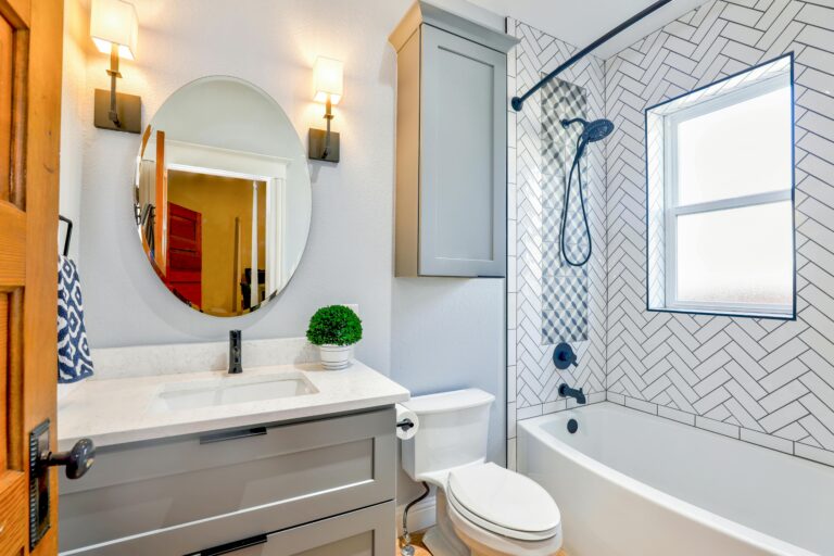 Small bathroom remodels typically cost $12,000–$25,000 depending on materials and plumbing work.
