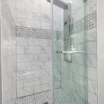 shower tile installation
