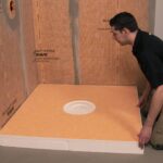 shower waterproofing installation